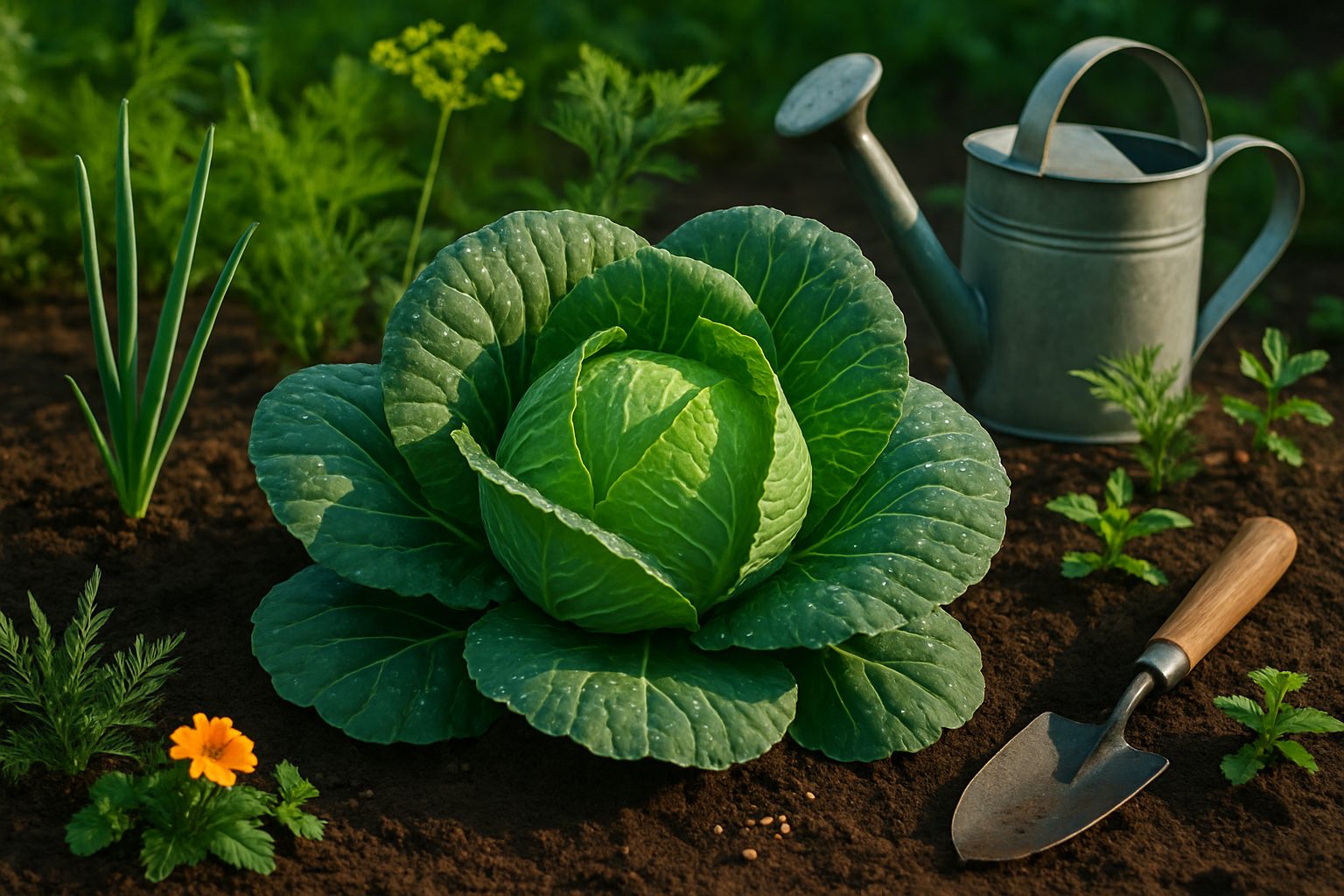 How Cabbage Grows and What It Needs