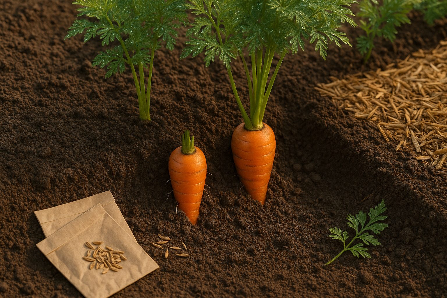 How Carrots Grow