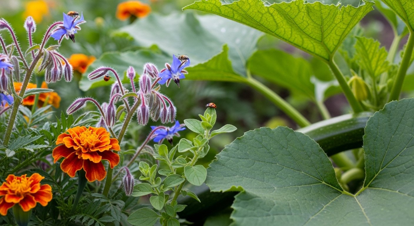 How Companion Planting Benefits Zucchini