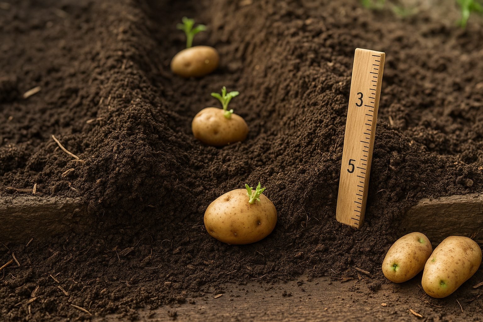 How Deep Should You Plant Potatoes
