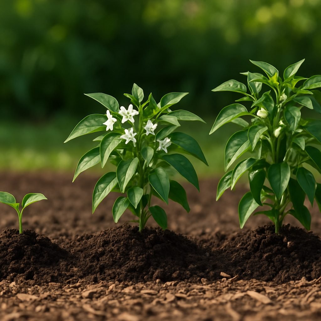 How Pepper Plants Grow