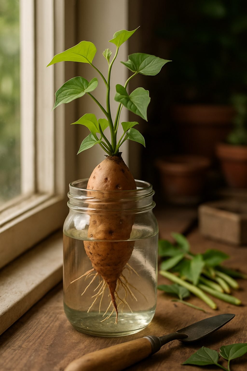 How Sweet Potatoes Grow