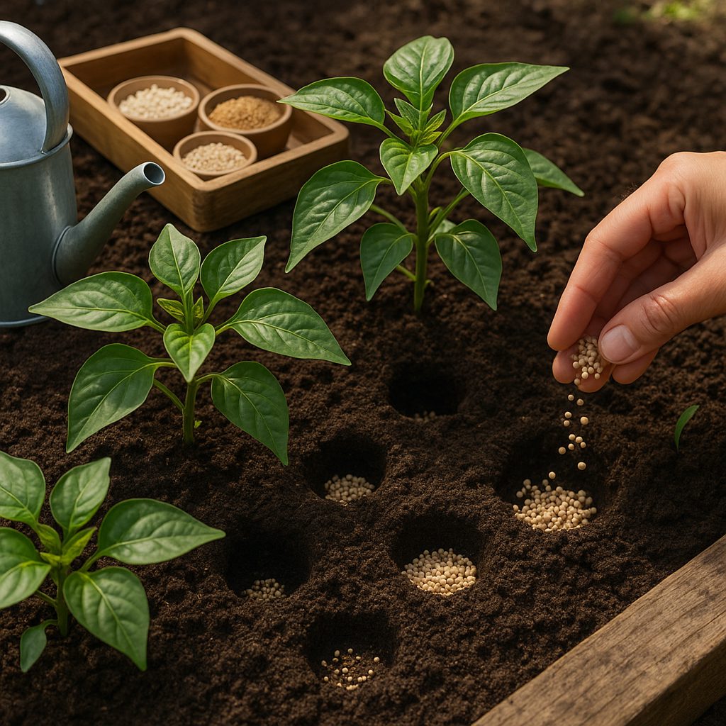 How and When to Fertilize Bell Peppers