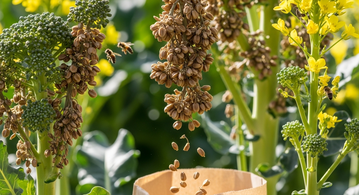 How and When to Harvest Broccoli Seeds