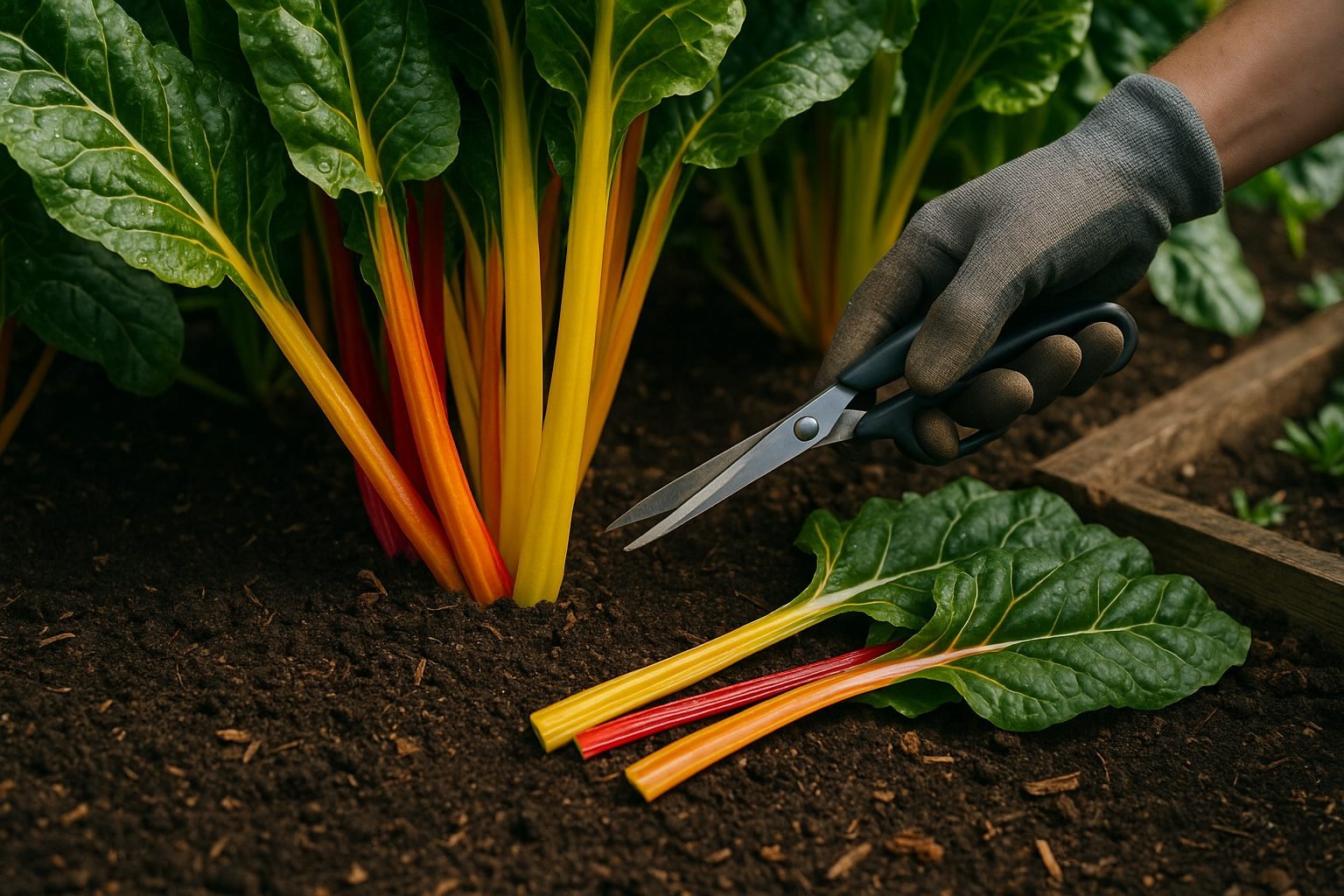 How and When to Harvest Swiss Chard