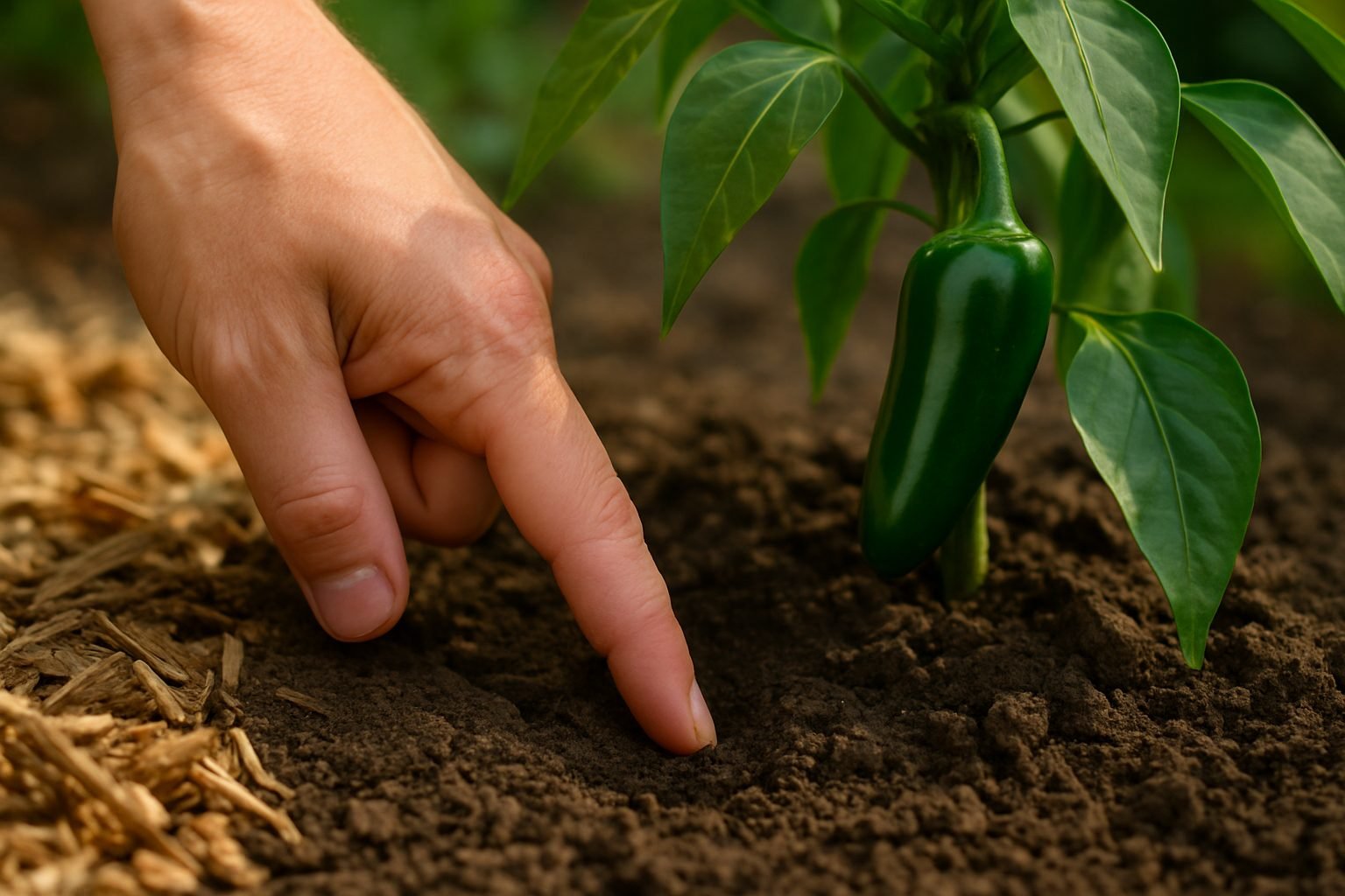 How to Assess When Your Peppers Need Water