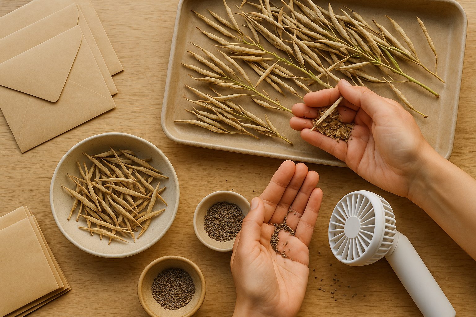 How to Collect and Process Arugula Seeds