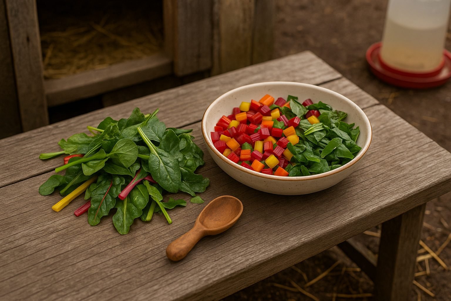How to Feed Swiss Chard to Chickens Safely
