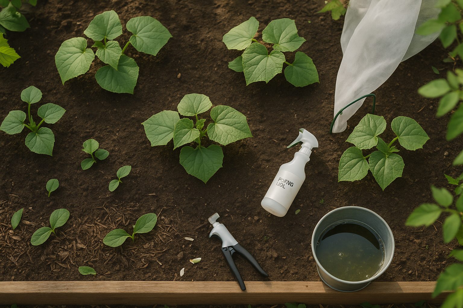 How to Fix Droopy Cucumber Leaves