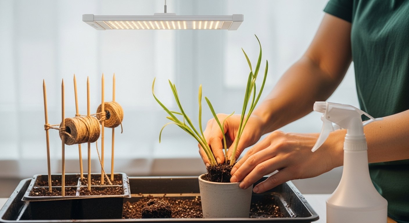 How to Fix Leggy Seedlings