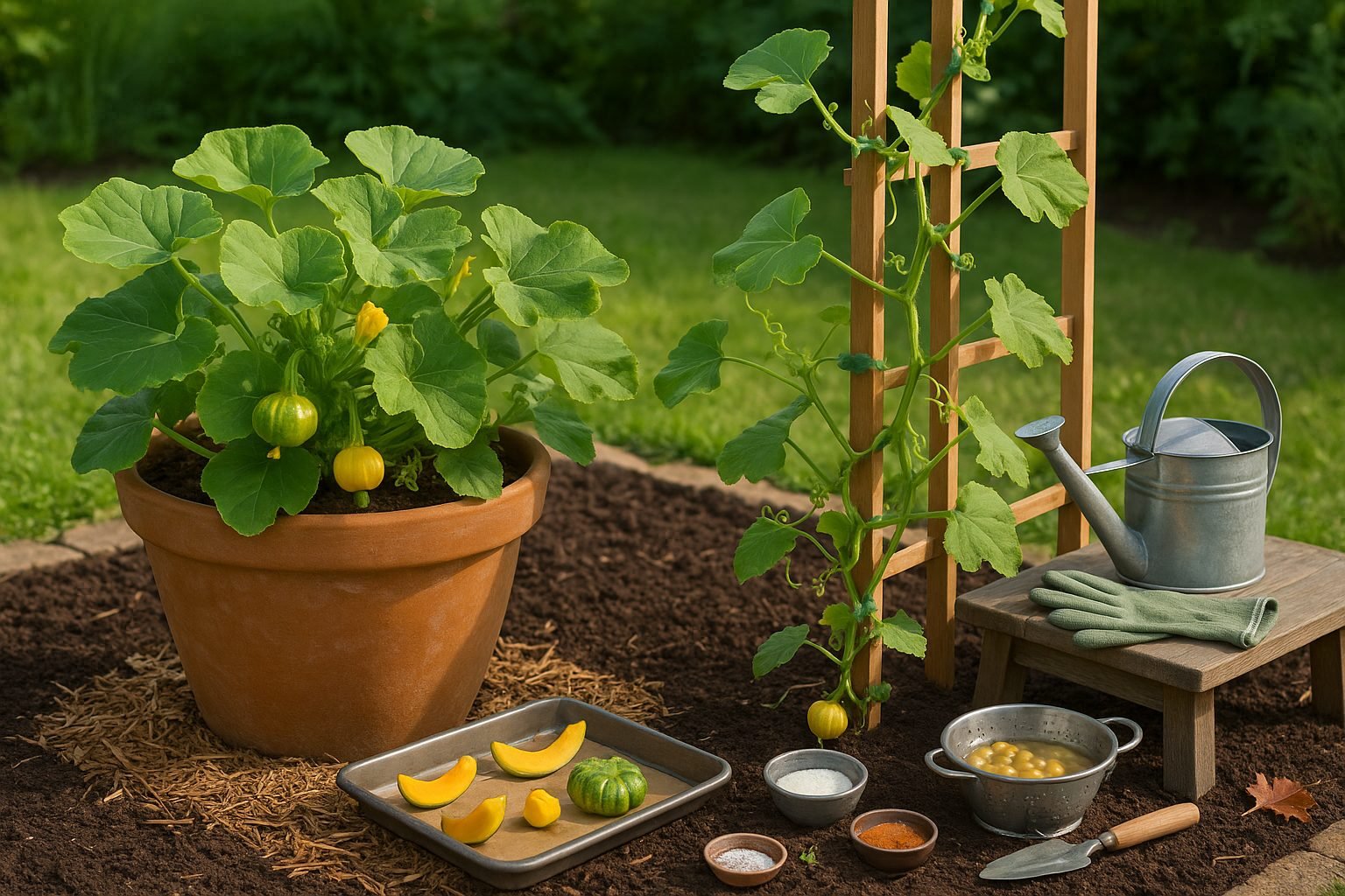 How to Grow Small Pumpkins