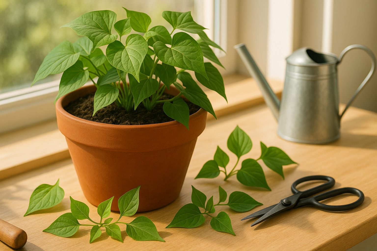 How to Grow and Harvest Sweet Potato Leaves