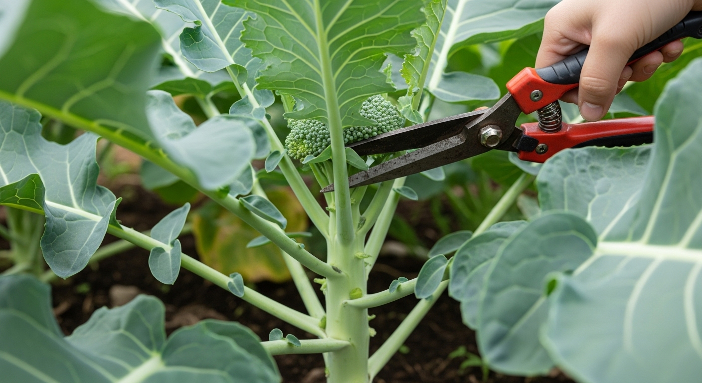 How to Harvest Broccoli Leaves