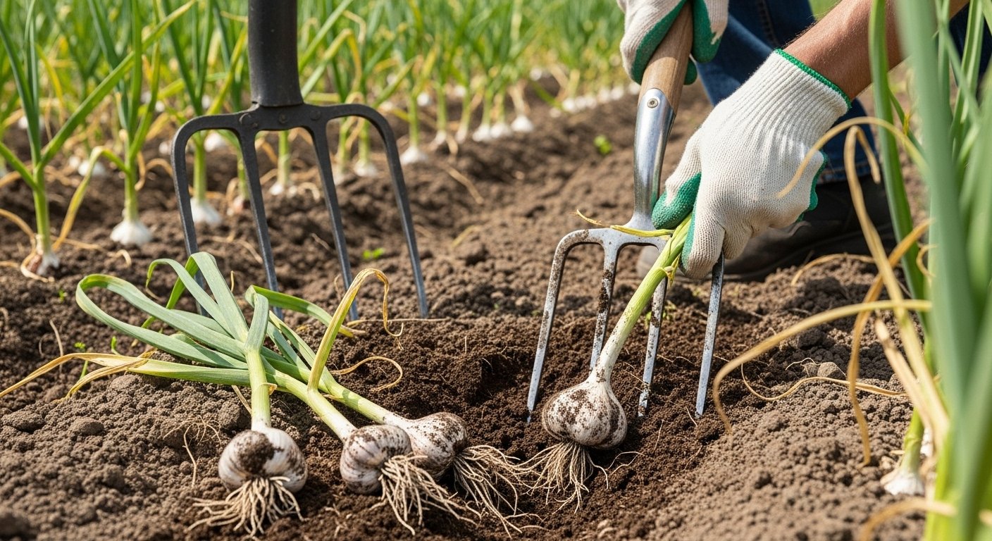 How to Harvest Garlic Properly