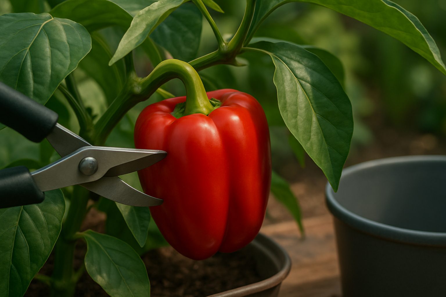 How to Harvest Peppers