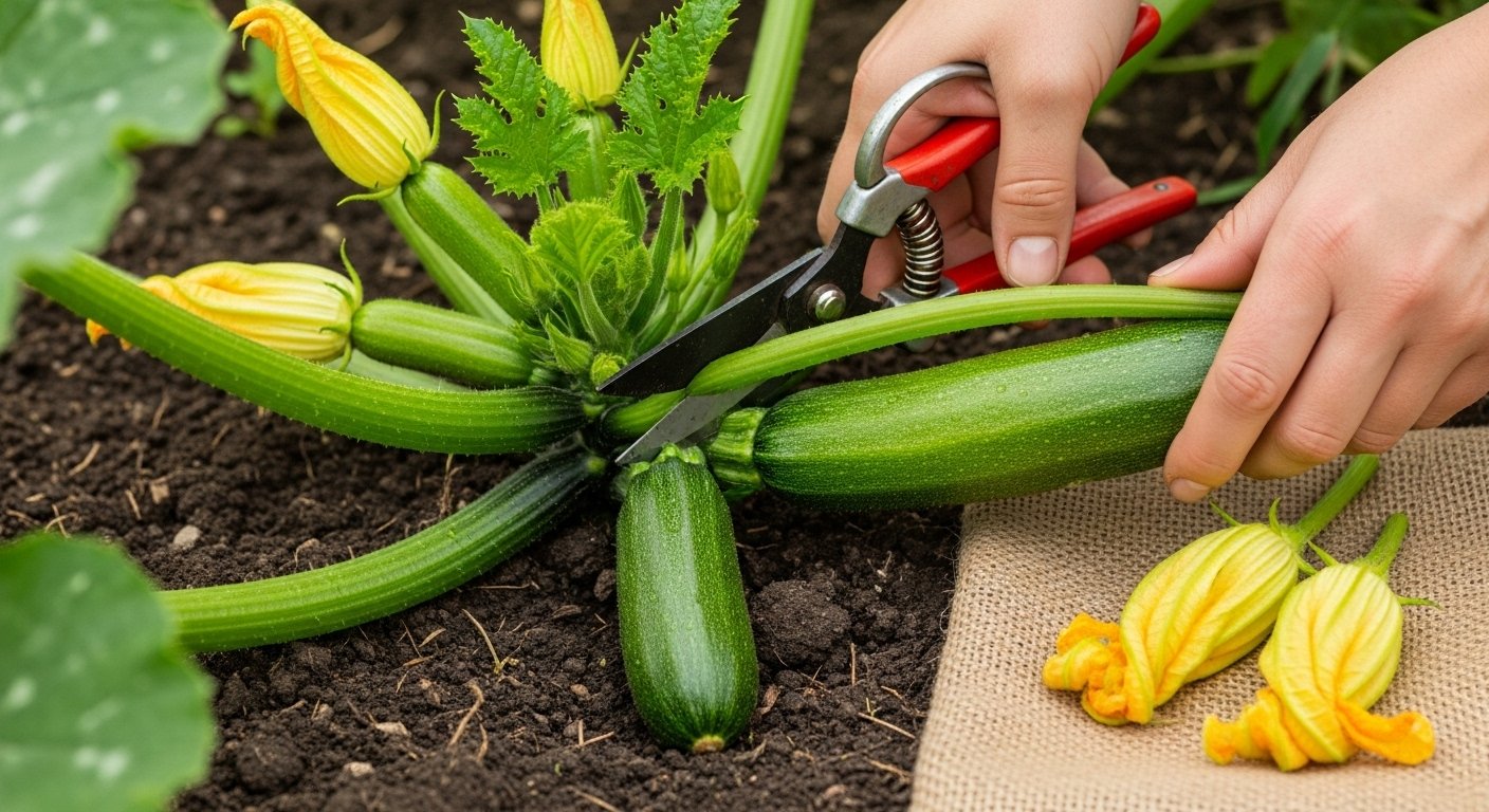 How to Harvest Zucchini the Right Way