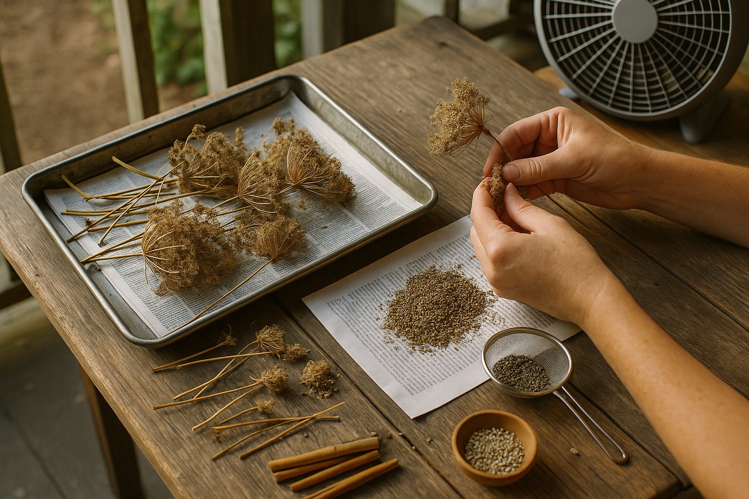 How to Harvest and Clean Carrot Seeds