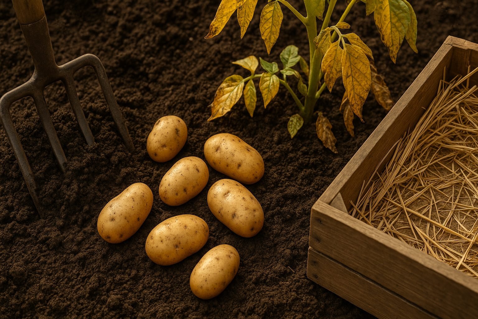 How to Harvest and Prepare Potatoes