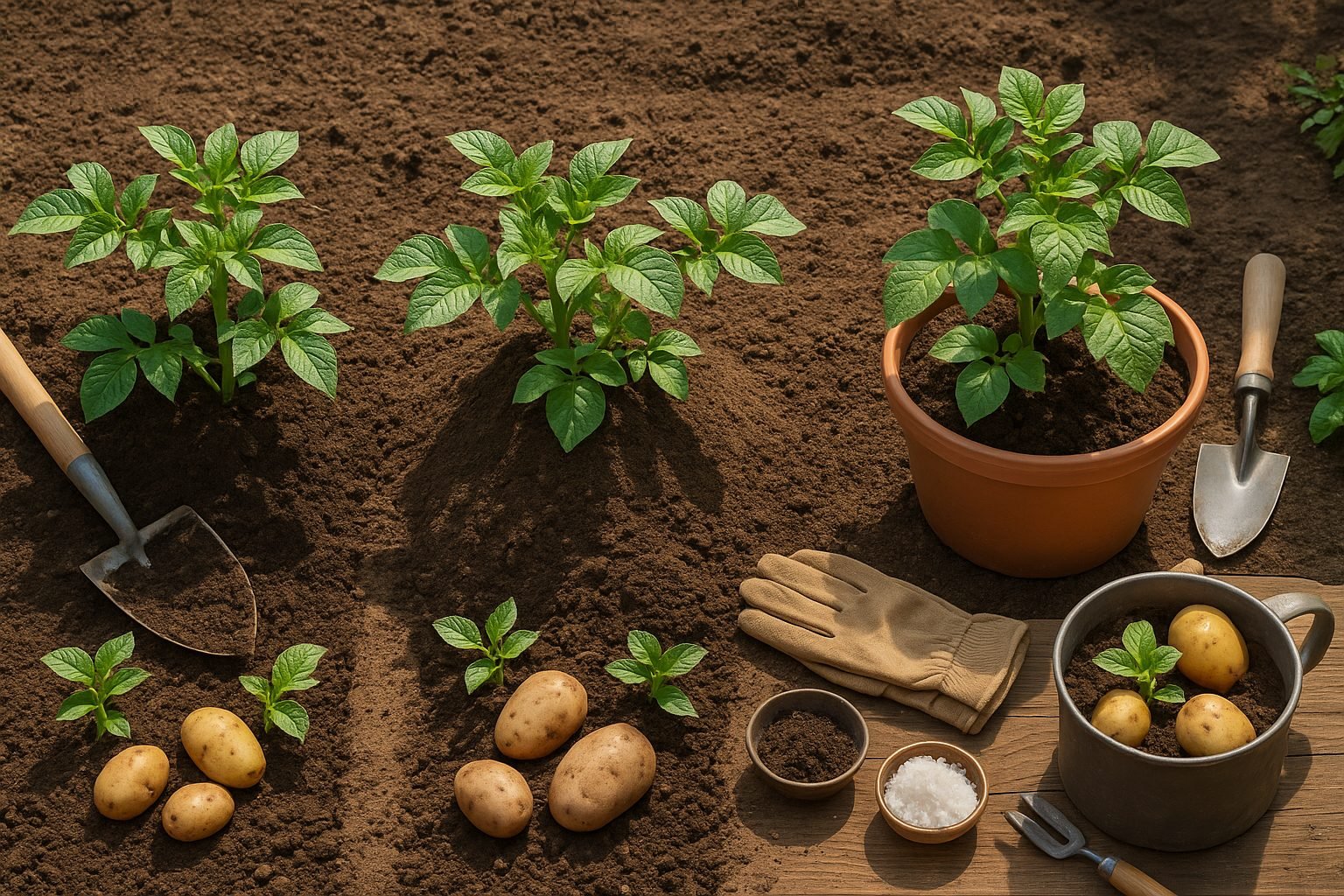 How to Hill Potatoes Step-by-Step Guide