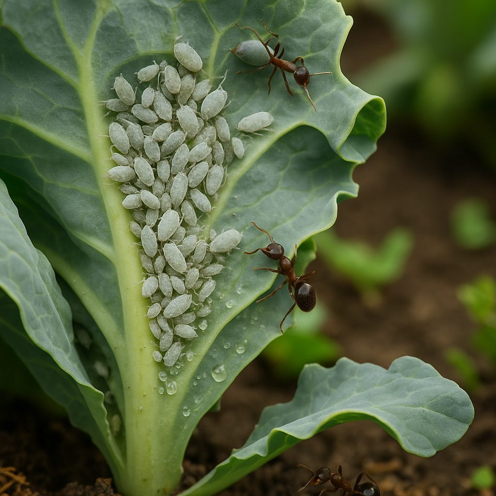 How to Identify Mealy Cabbage Aphids