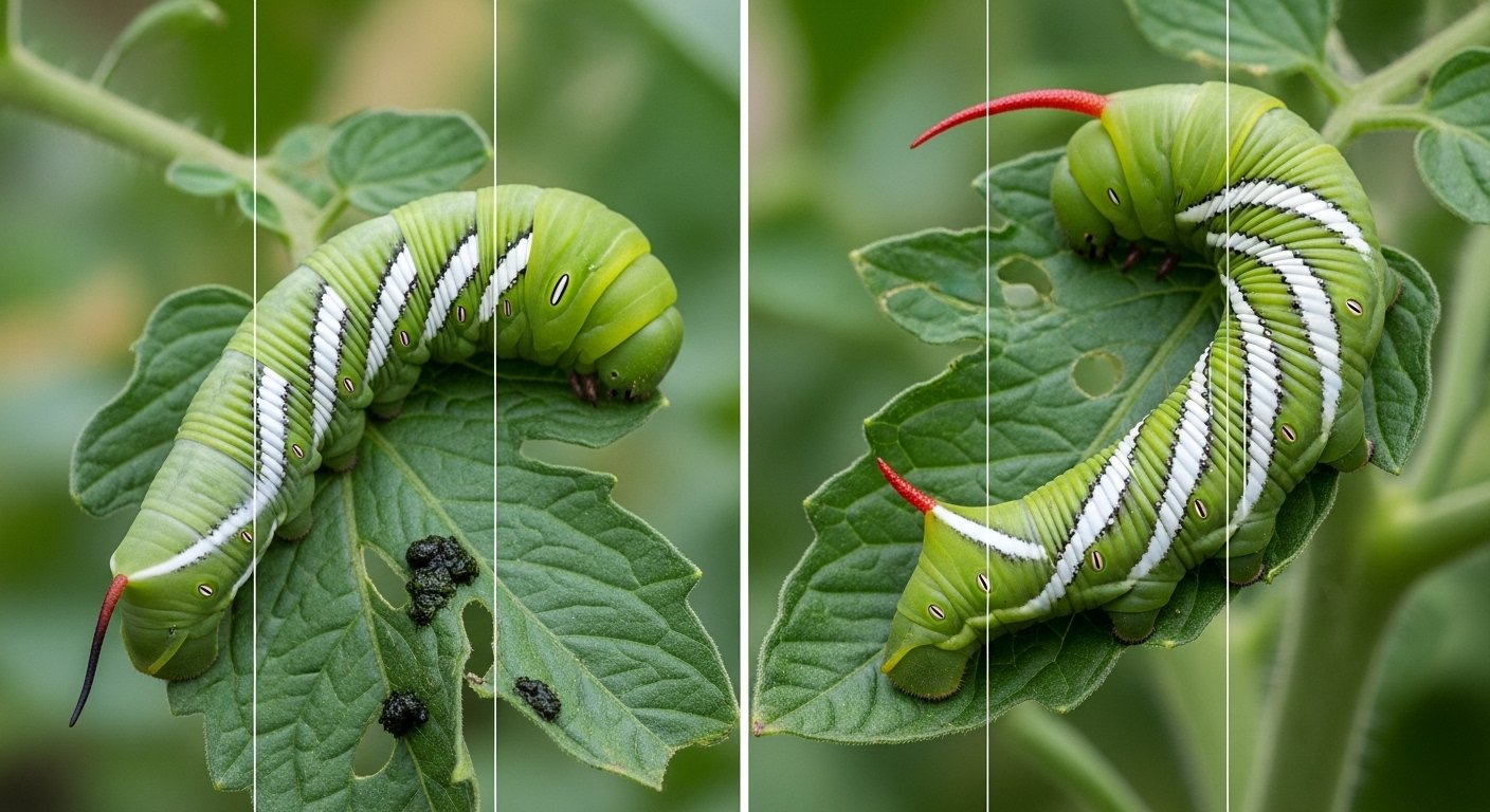 How to Identify Tomato Hornworms