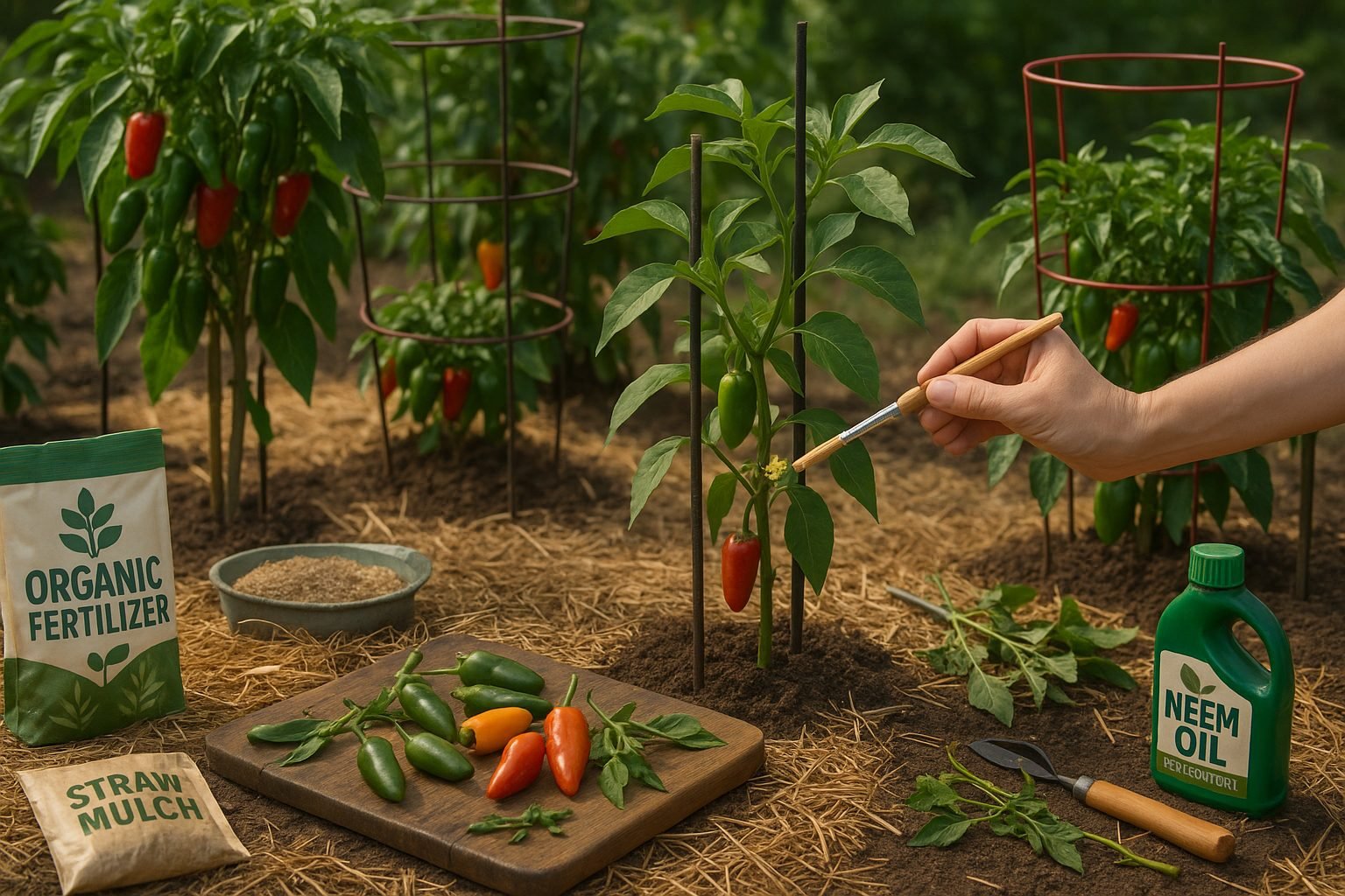 How to Increase the Number of Peppers Per Plant