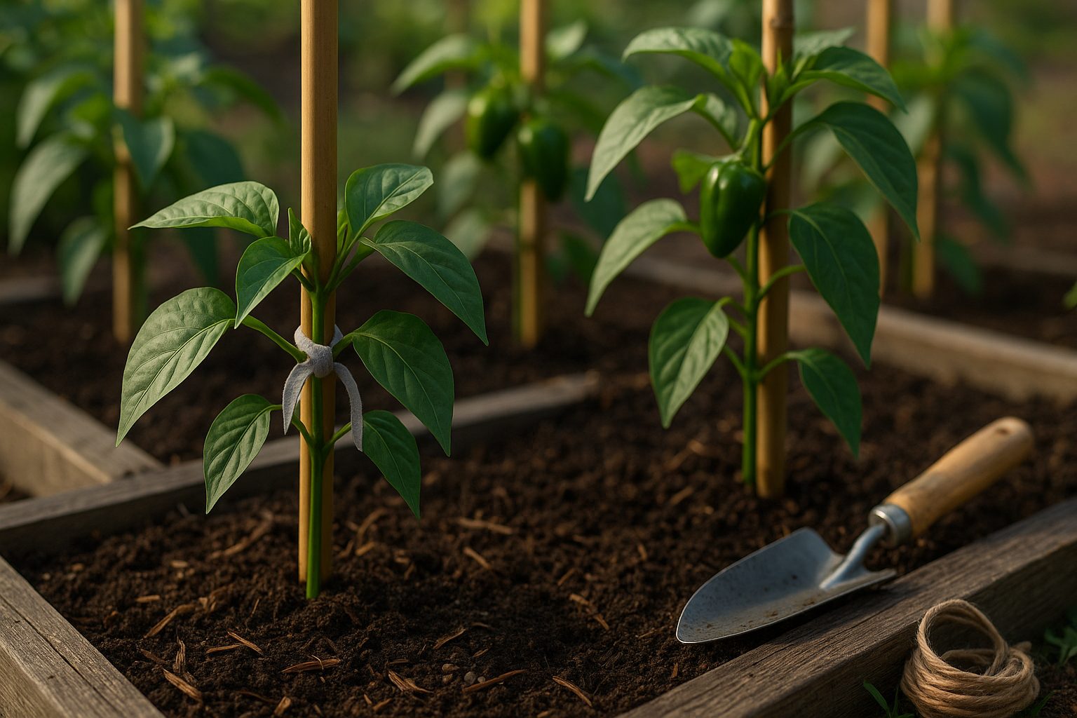 How to Install Supports in Raised Beds