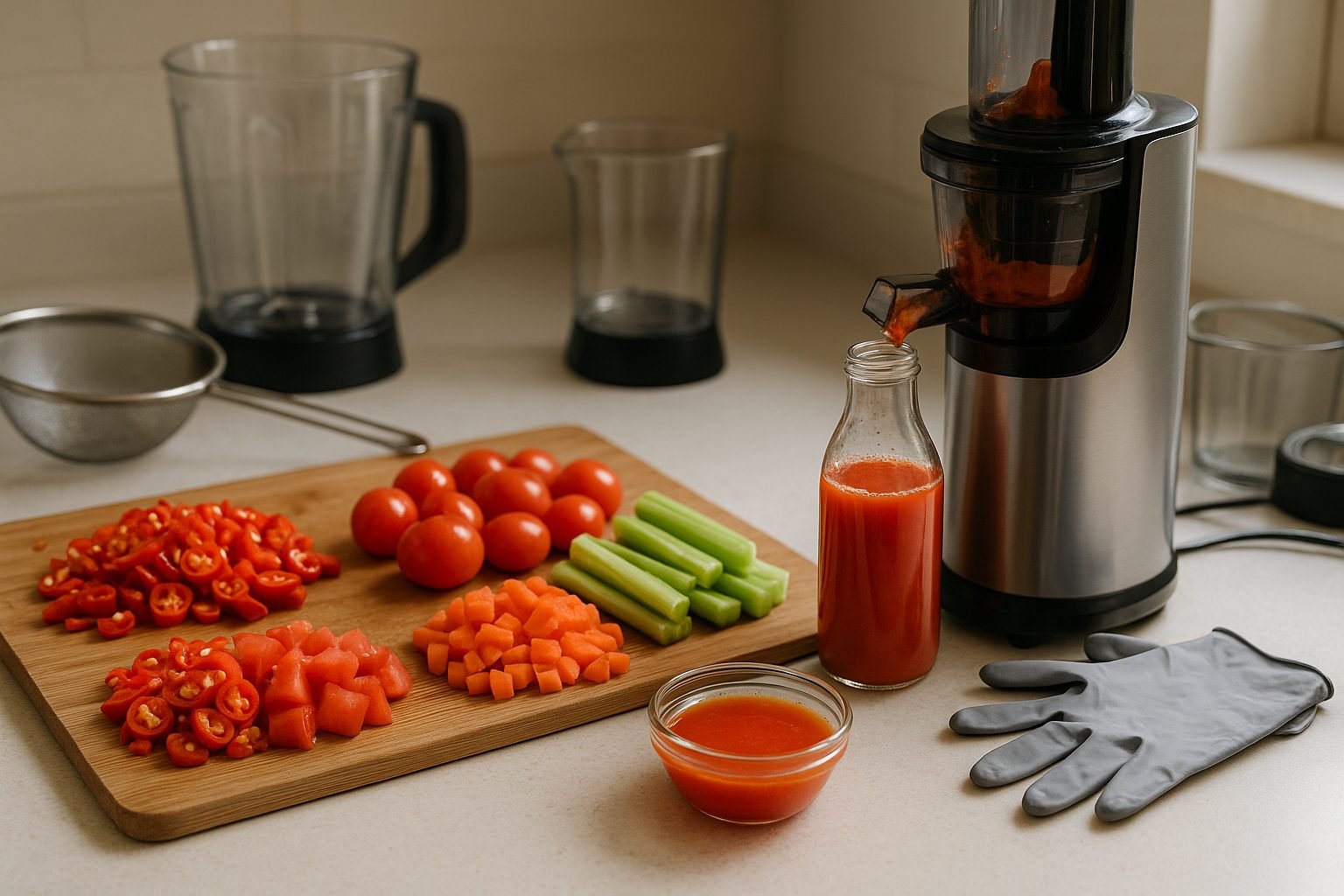 How to Make Hot Pepper Juice at Home