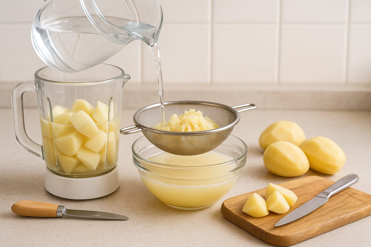 How to Make and Use Raw Potato Juice