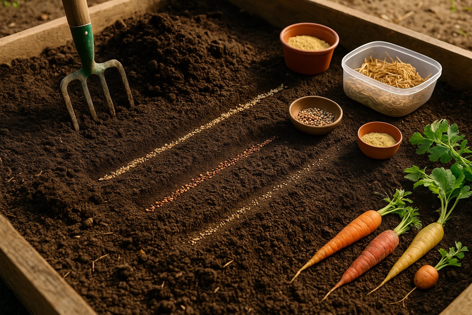 How to Plan and Plant a Carrot-Friendly Garden Bed