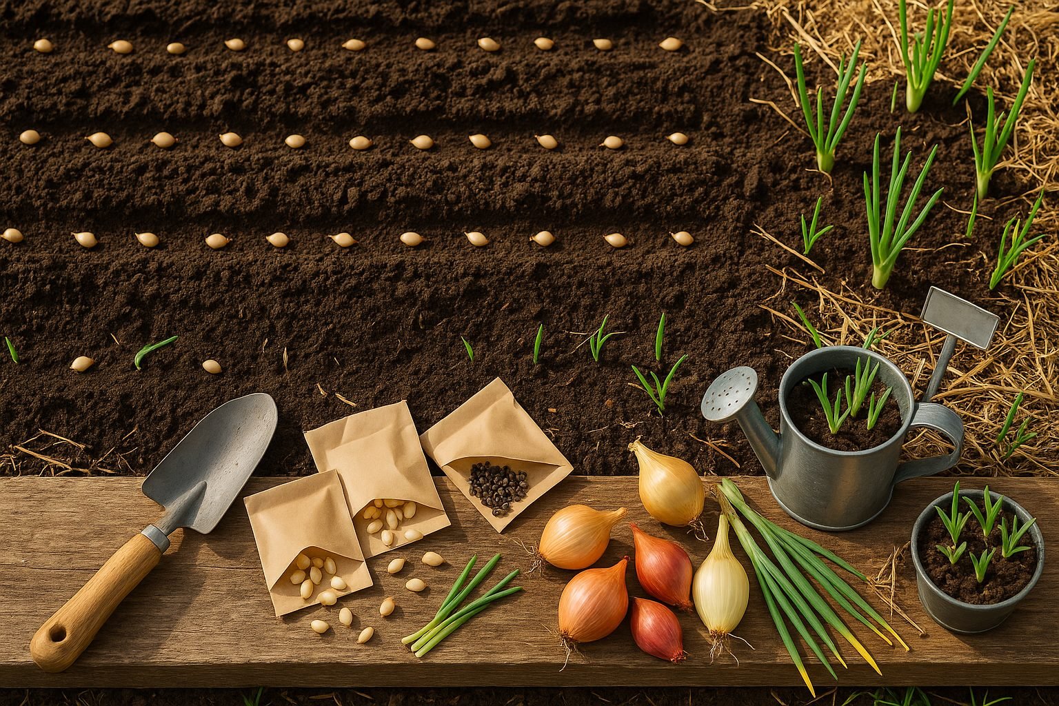How to Plant Bunching Onions