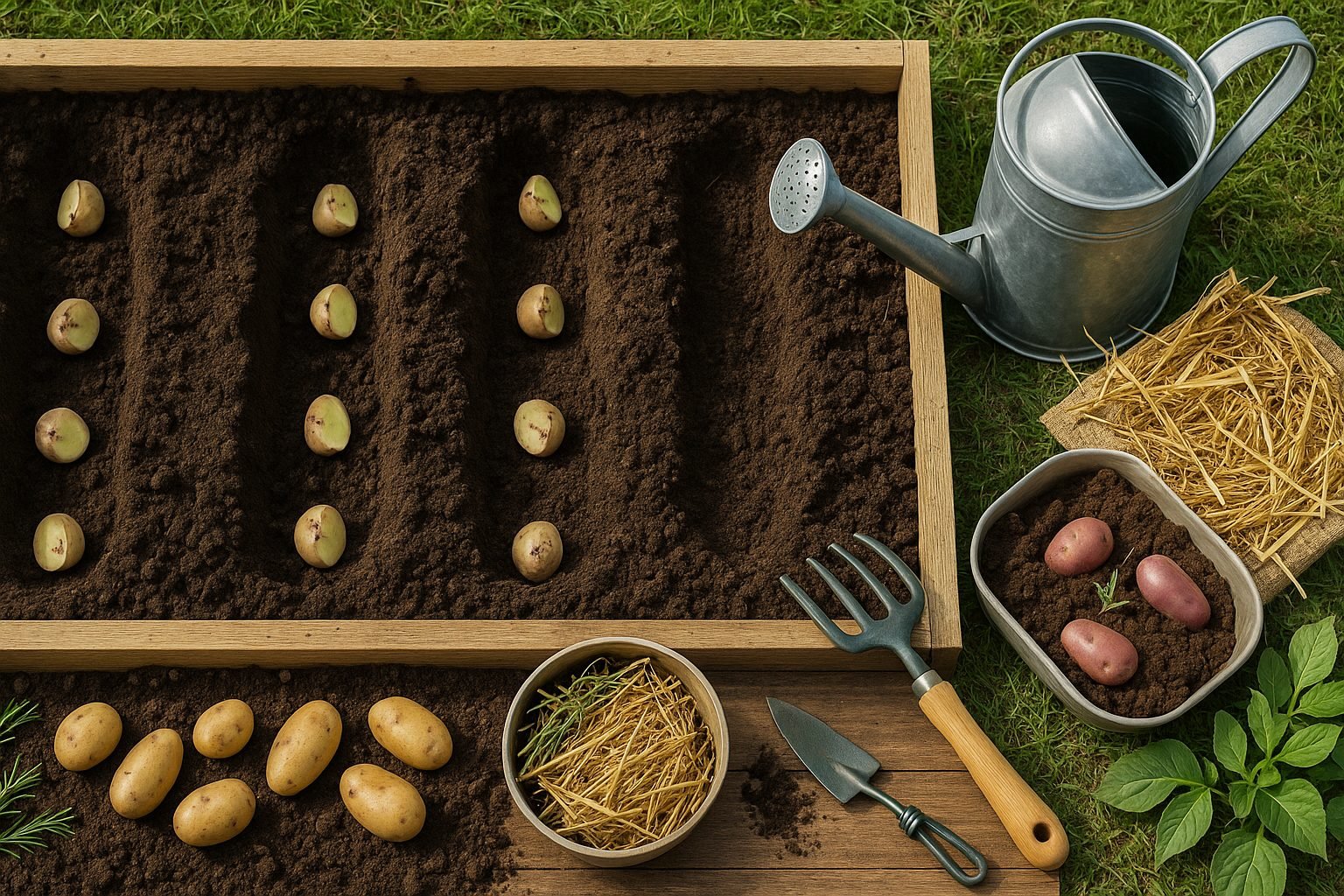 How to Plant Purple Potatoes