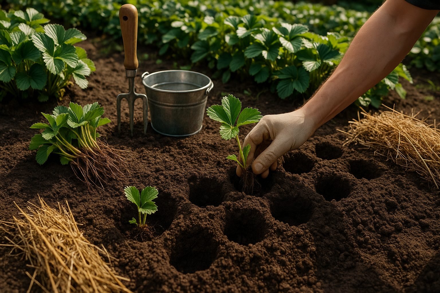 How to Plant Strawberries