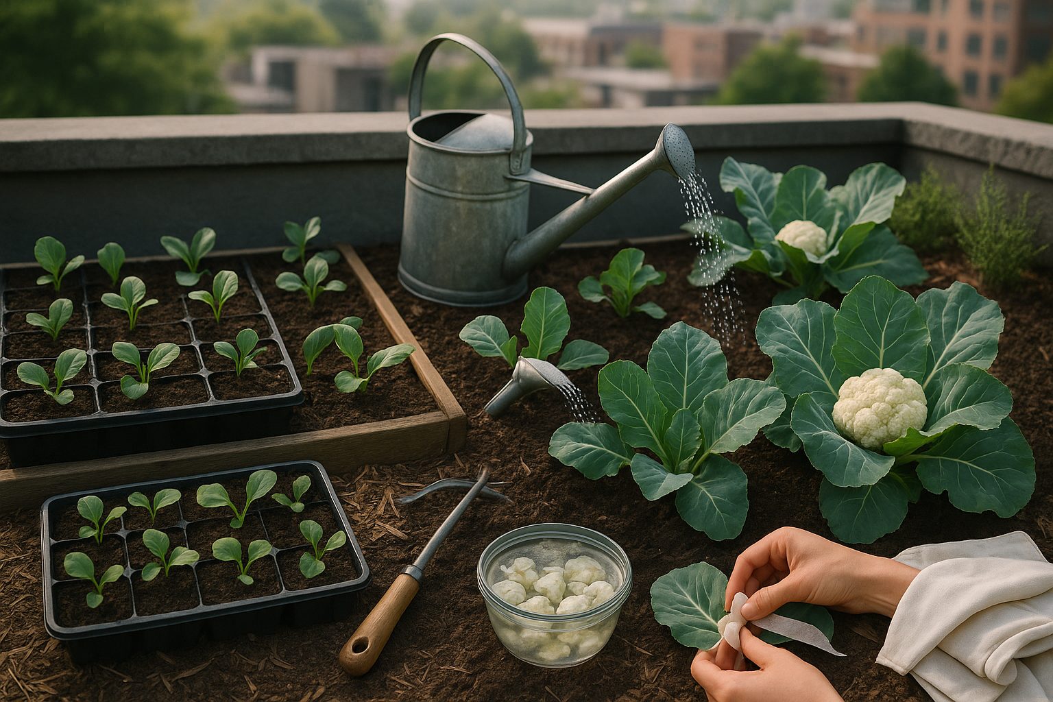 How to Plant and Care for Cauliflower in Small Spaces