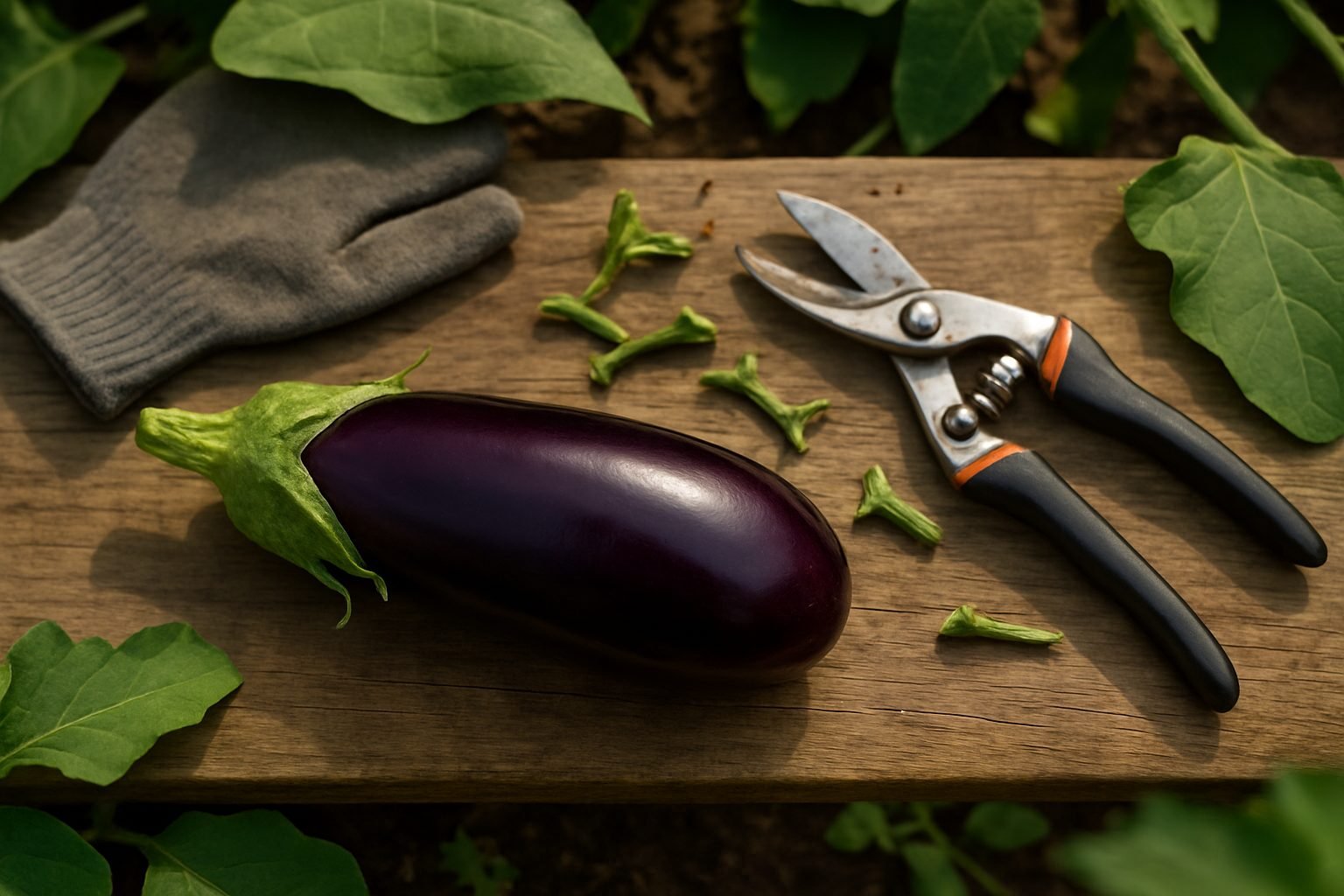 How to Properly Harvest Eggplant