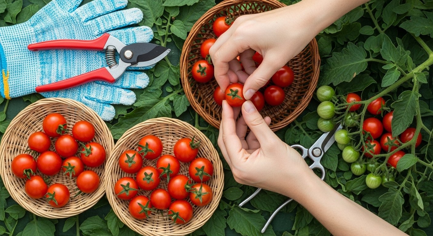 How to Properly Harvest Tomatoes Step-By-Step