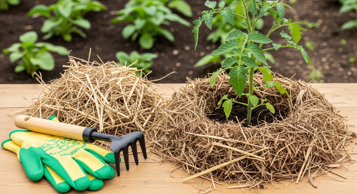 How to Properly Mulch Tomato Plants