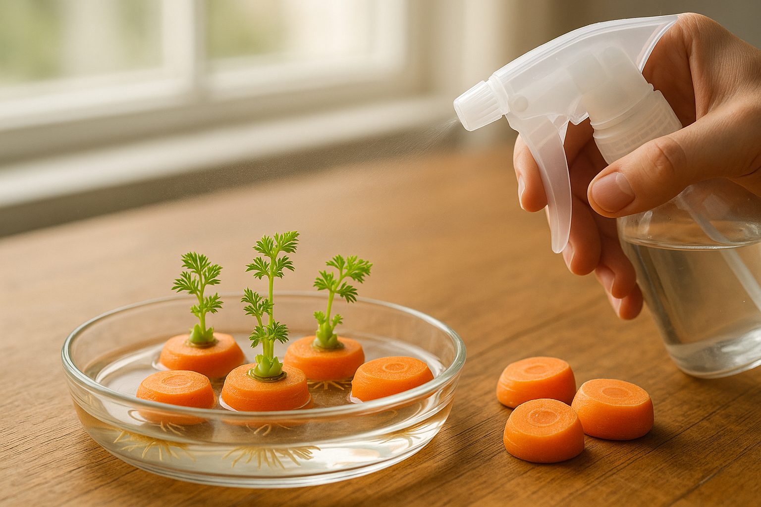 How to Regrow Carrot Tops Successfully