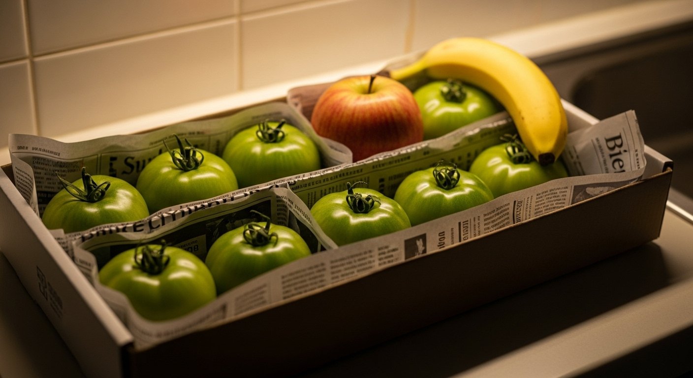 How to Ripen Green Tomatoes Indoors