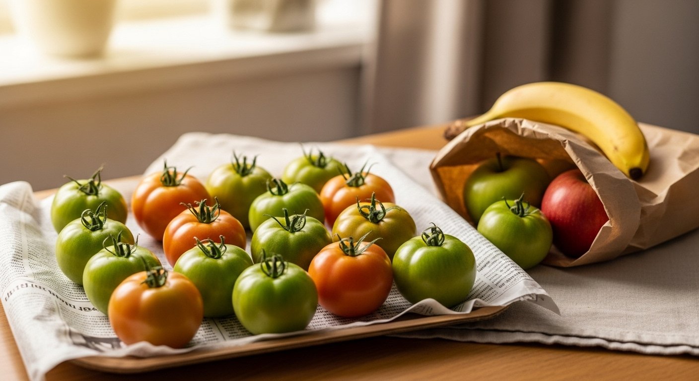 How to Ripen Tomatoes Off the Vine