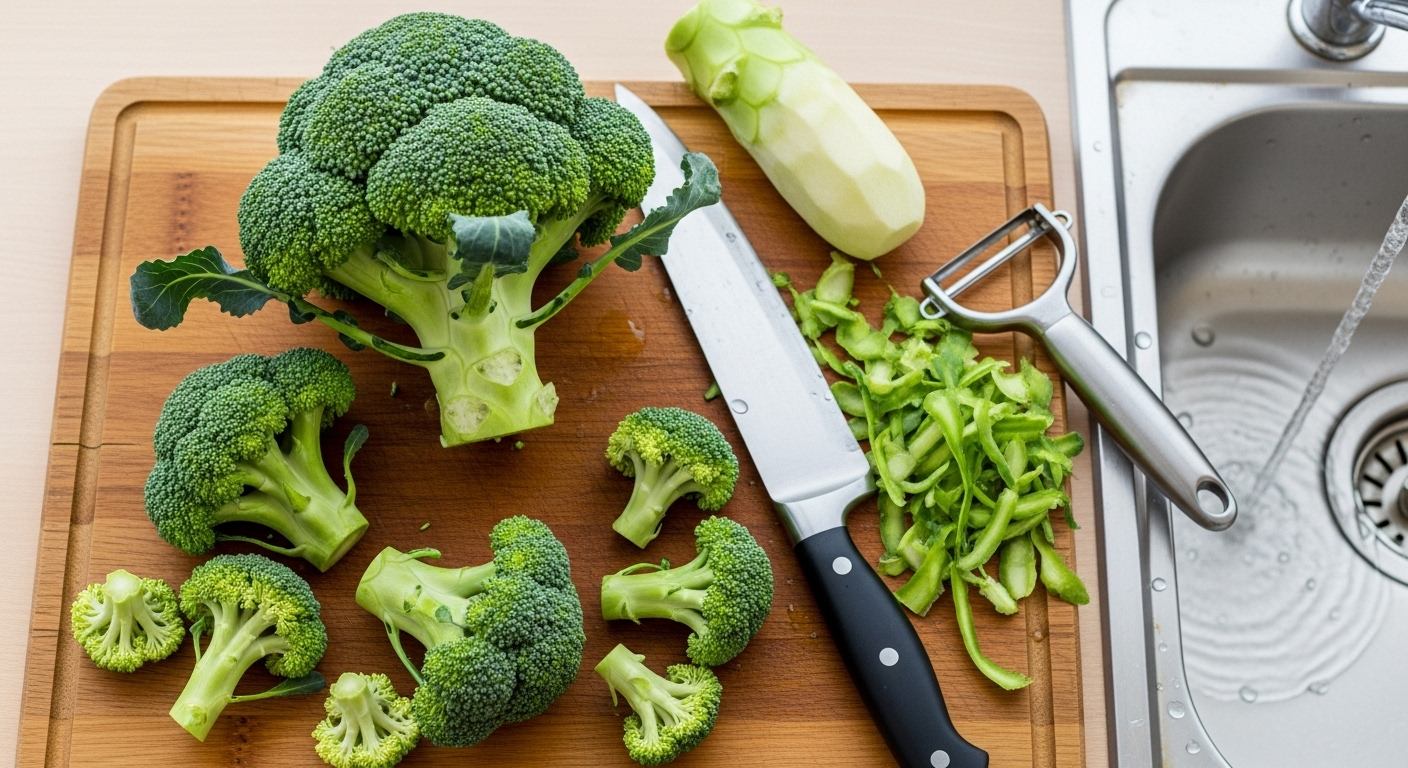 How to Select and Prep Broccoli for Cooking