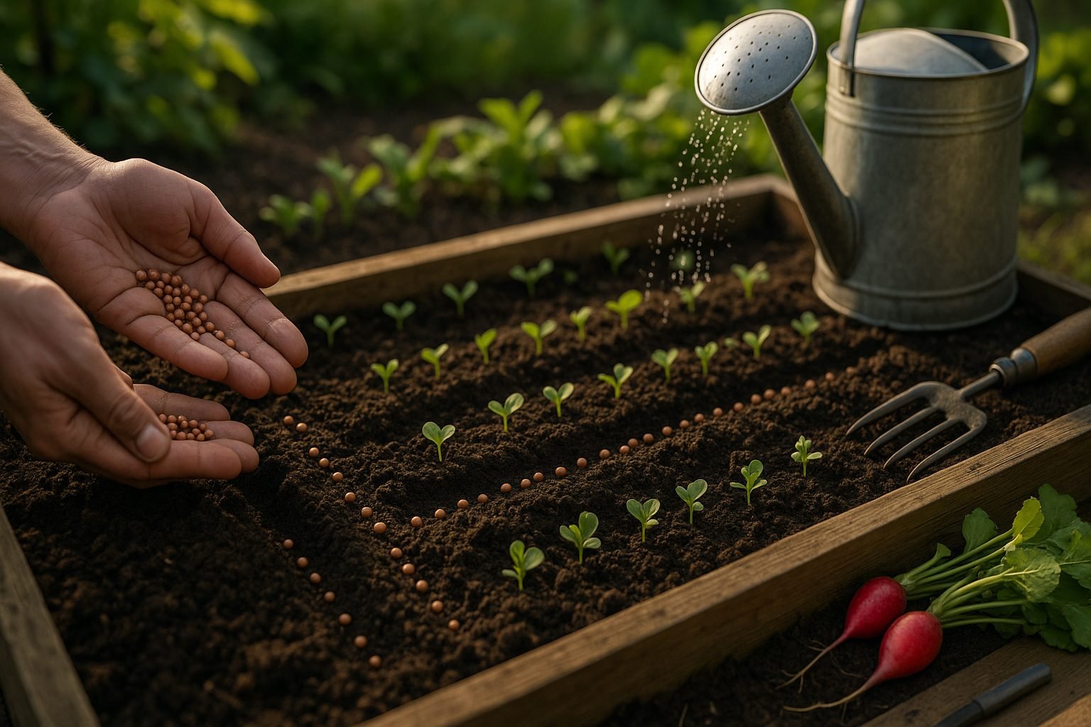 How to Sow and Care for Radishes