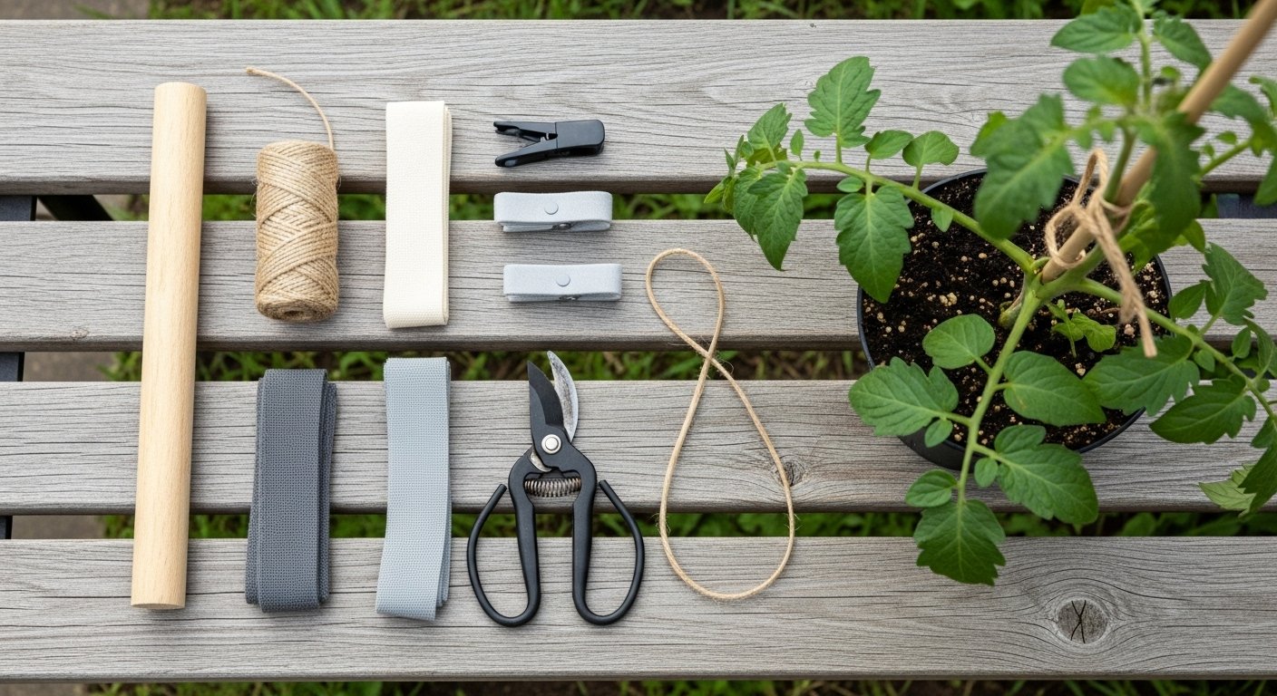 How to Stake Tomato Plants Step-by-Step