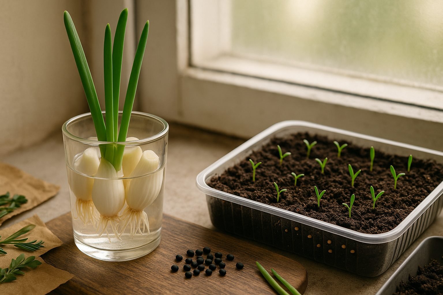 How to Start From Seed or By Regrowing