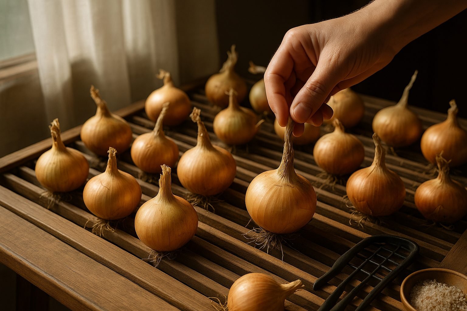 How to Tell When Onions Are Fully Cured