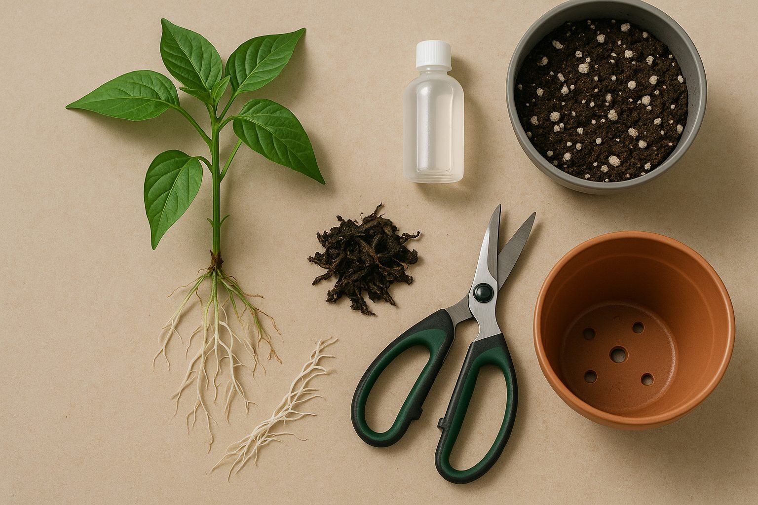 How to Treat Root Rot in Pepper Plants