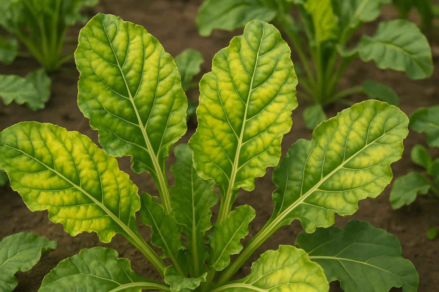 Identifying Chlorosis in Sugar Beet