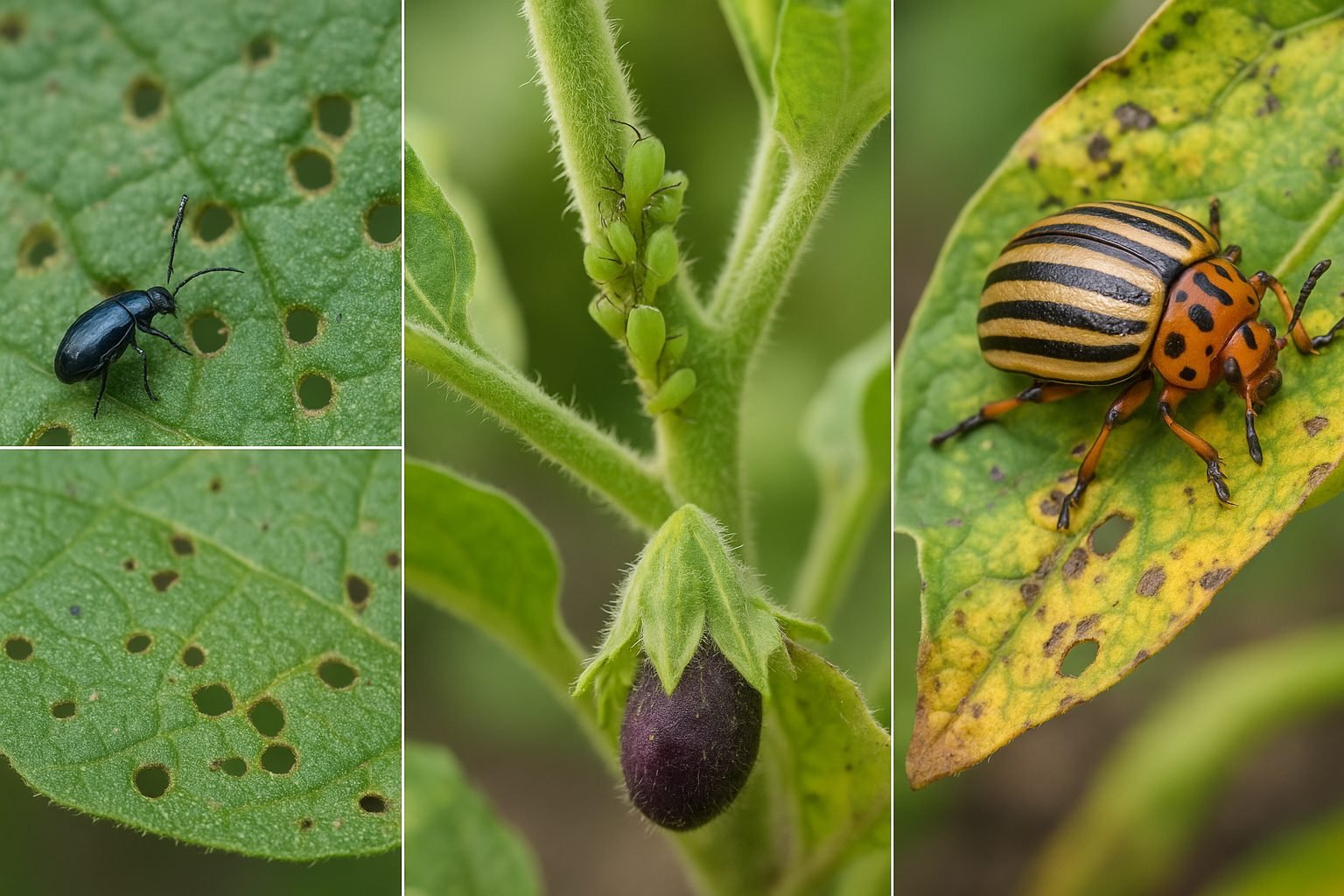 Identifying Common Eggplant Pests