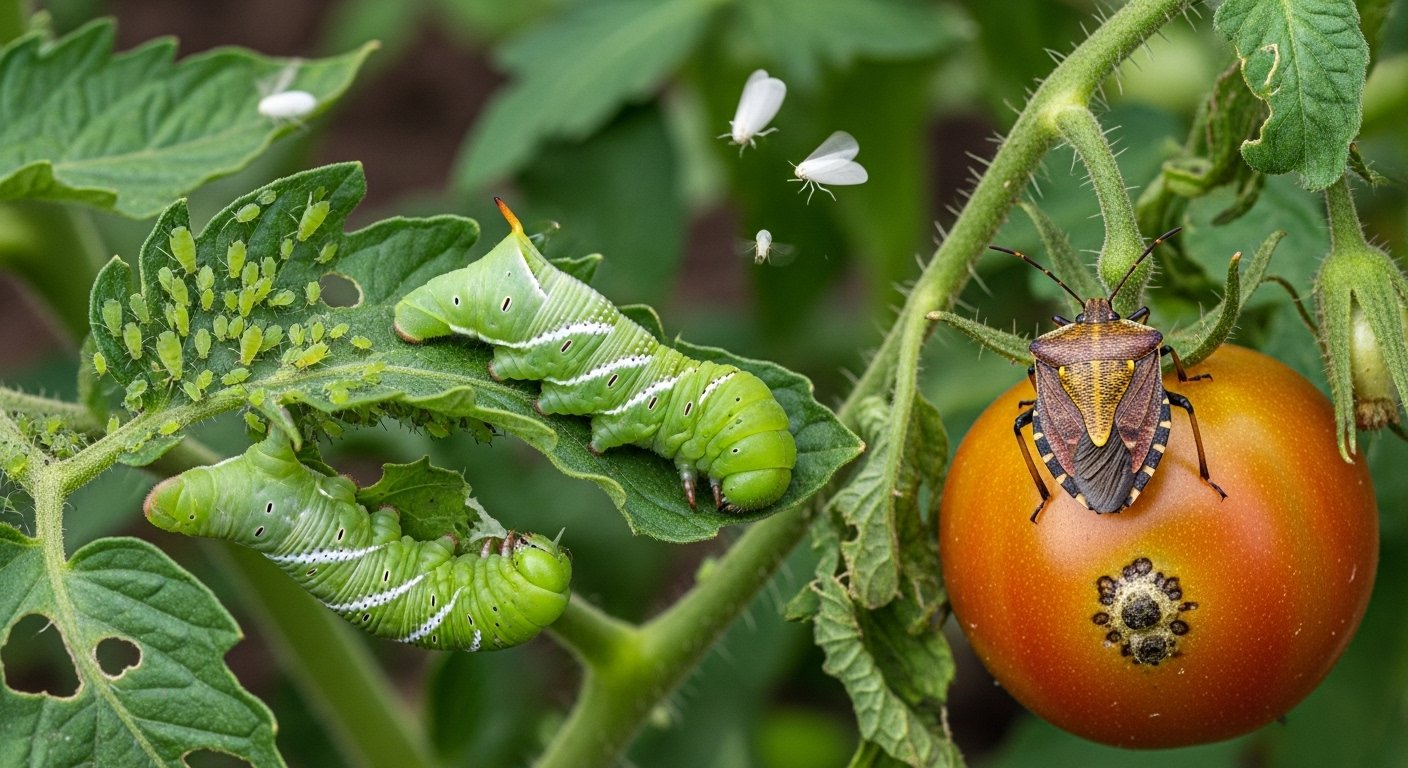 Identifying Common Tomato Pests