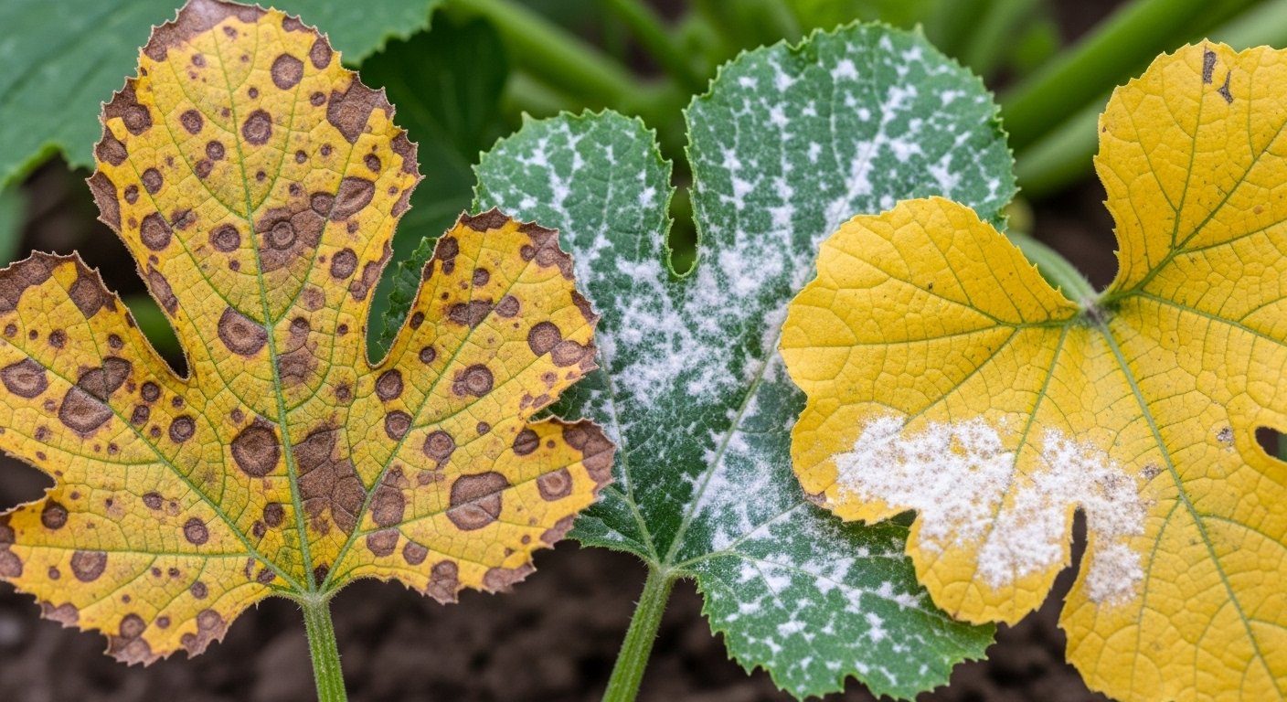Identifying Common Zucchini Diseases